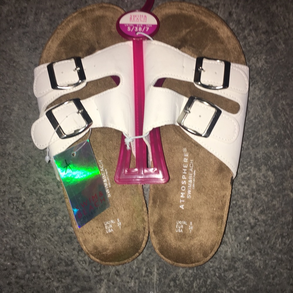 White Sandals
